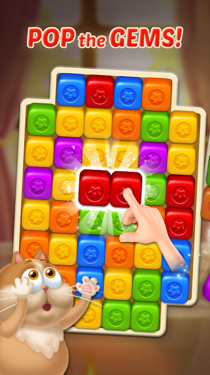 Gem Blast Magic Match Puzzle Скриншот 2