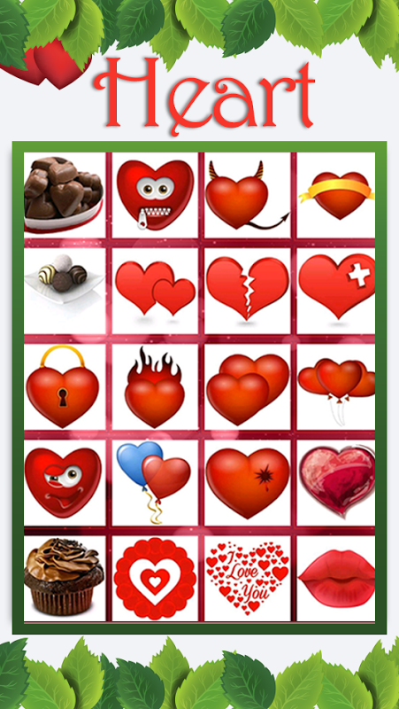 Valentine Love Emojis Screenshot 1