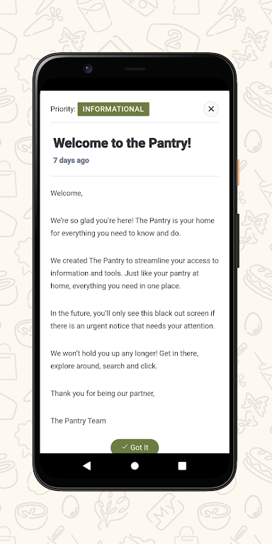 The Pantry: Associate App स्क्रीनशॉट 2