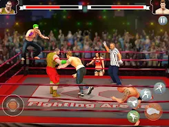 Beat Em Up Wrestling Game Schermafbeelding 1