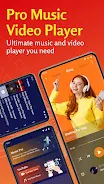 Music Player - Video Player Capture d'écran 0