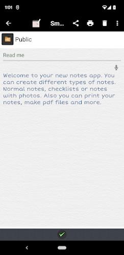 Smart Notes App Ekran Görüntüsü 1