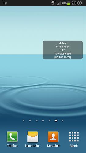 IP Widget Capture d'écran 2