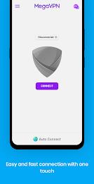 MegaVPN - Swift & Secure Schermafbeelding 1