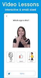 Sign Language ASL Pocket Sign স্ক্রিনশট 1