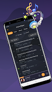 Music Player - MP3 Player, Vid Скриншот 1