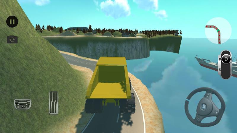 Mining truck game - Excavator Capture d'écran 1