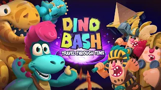 Dino Bash: Travel Through Time Ekran Görüntüsü 2