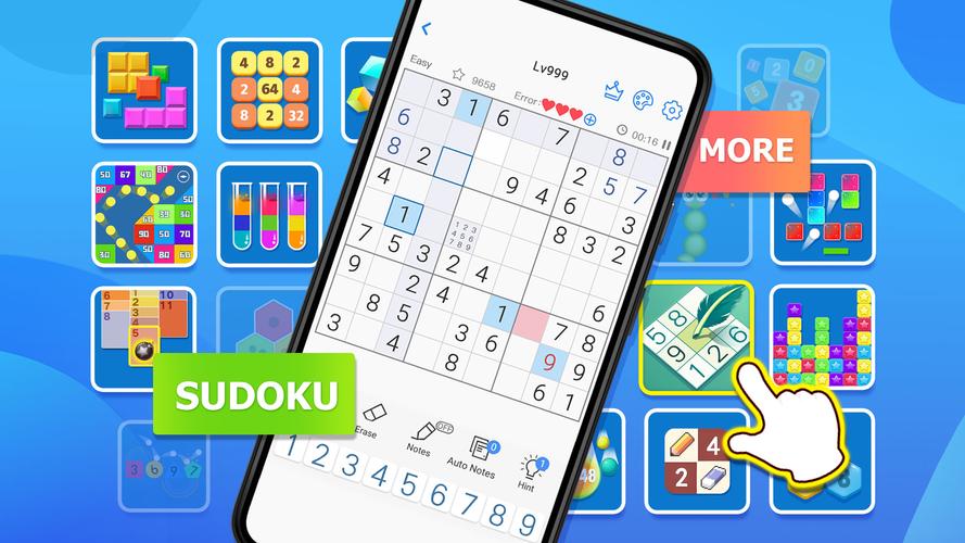 Sudoku Joy: Killer Sudoku ဖန်သားပြင်ဓာတ်ပုံ 1