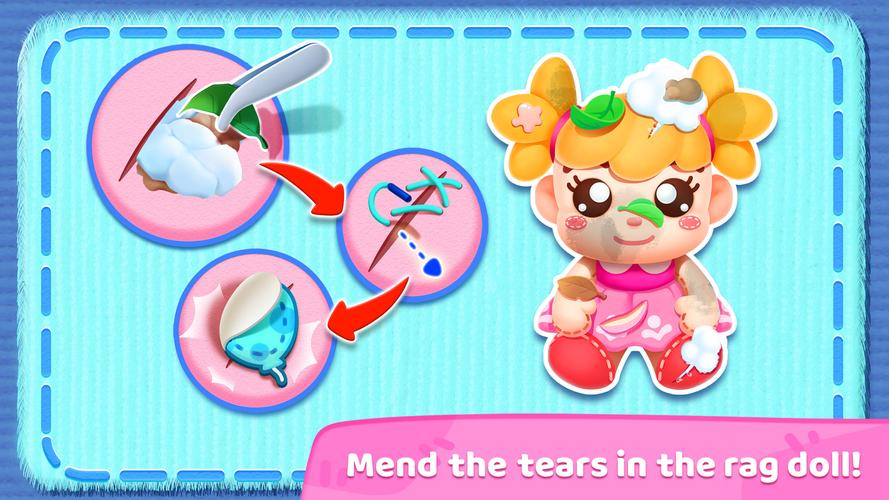 Mestre de Reparo Panda Pequeno Captura de tela 1