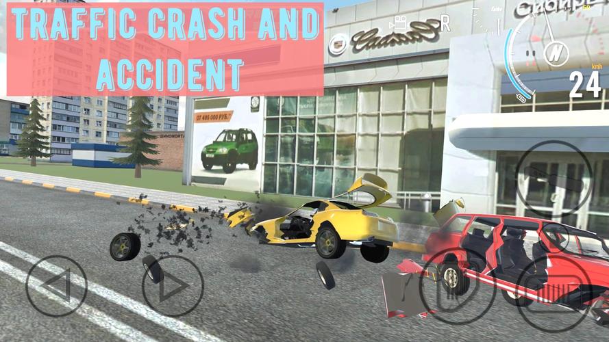 Traffic Crash And Accident ภาพหน้าจอ 2