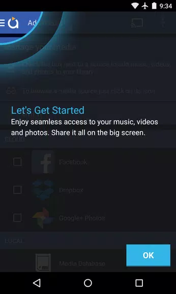 Avia Media Player (Chromecast) Captura de tela 0