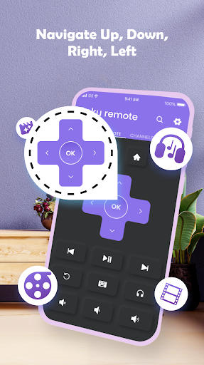 Remote Control for Roku TVs ภาพหน้าจอ 1