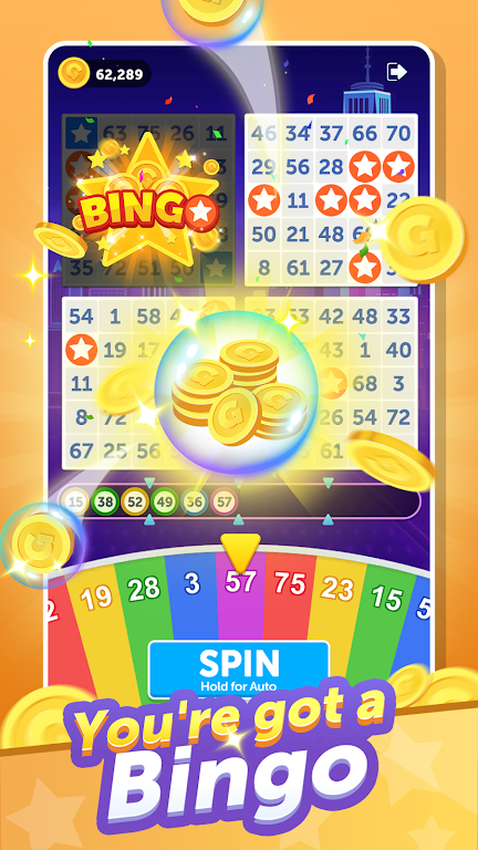 Spinning Bingo Cash Ảnh chụp màn hình 1