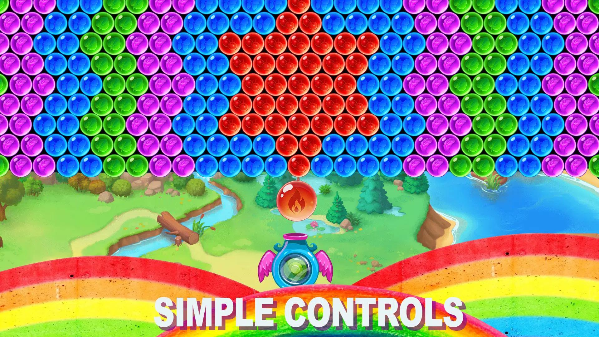 Bubble Pop Blitz! Puzzle Game Schermafbeelding 1