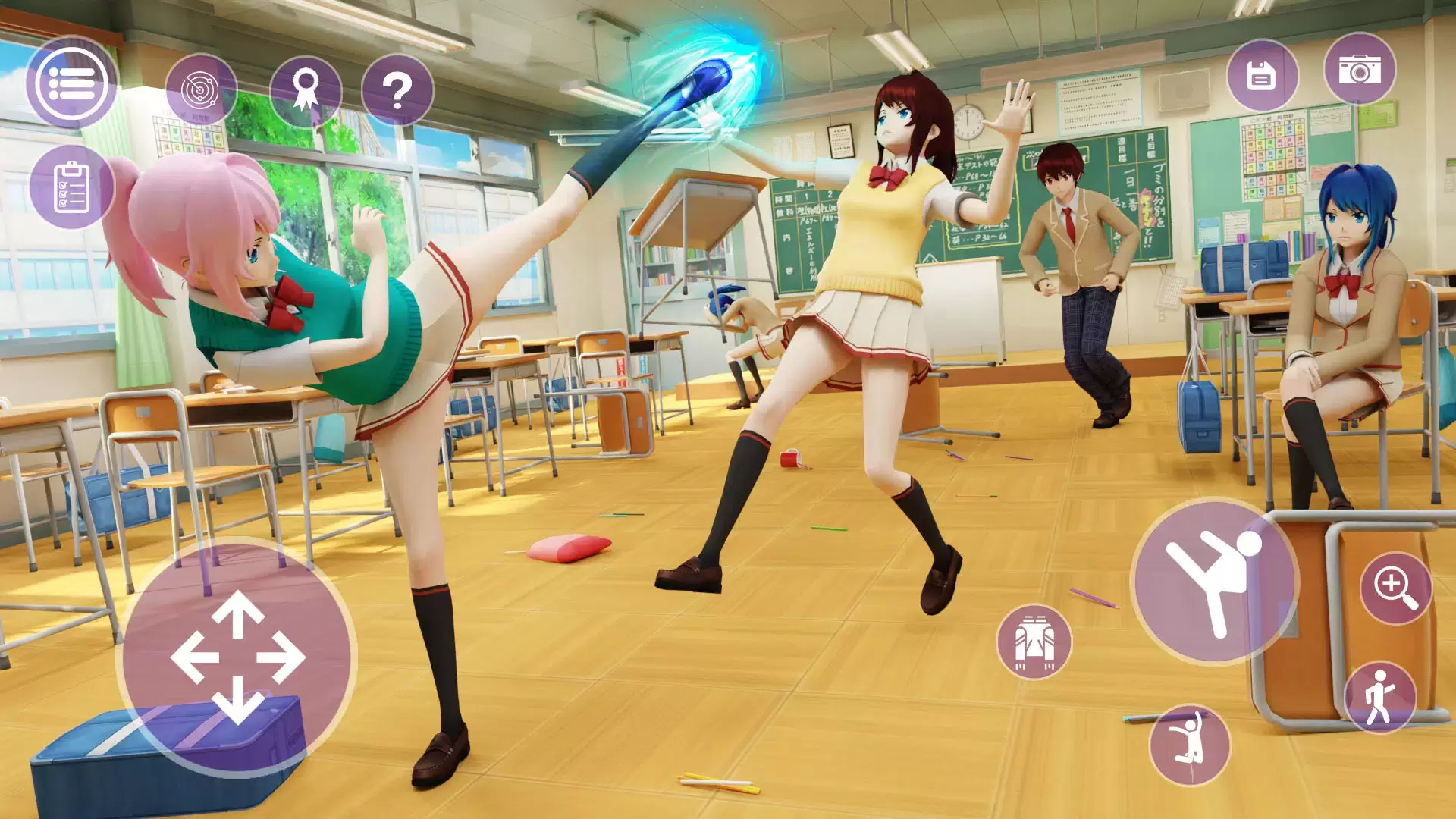 YUMI High School Simulator 3D Schermafbeelding 2