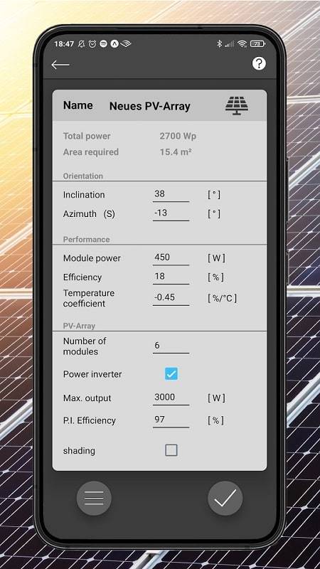 PV Calculator Premium Captura de tela 0