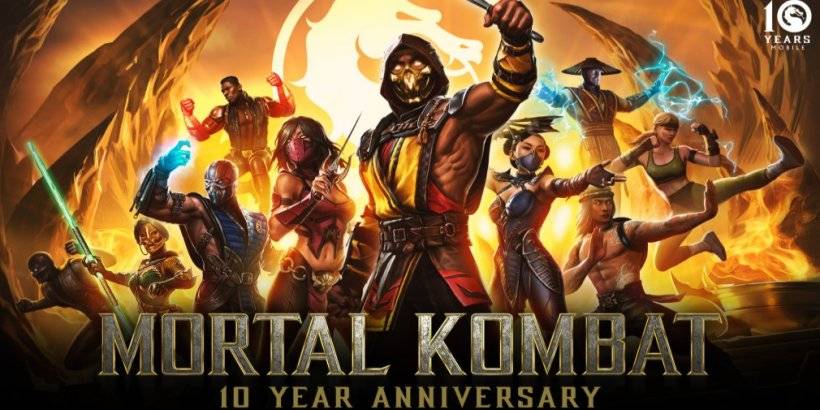 MK1 Geras，Klassic Skarlet加入Mortal Kombat Mobile的10周年庆典