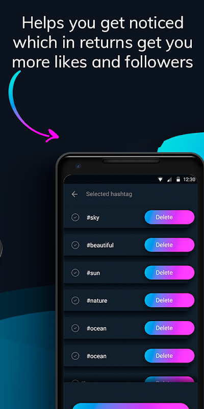 Likes With Tags - Hashtag Generator for Instagram应用截图第2张