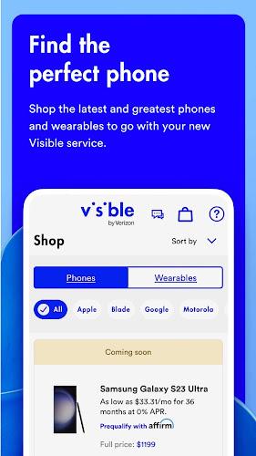 Visible mobile স্ক্রিনশট 1