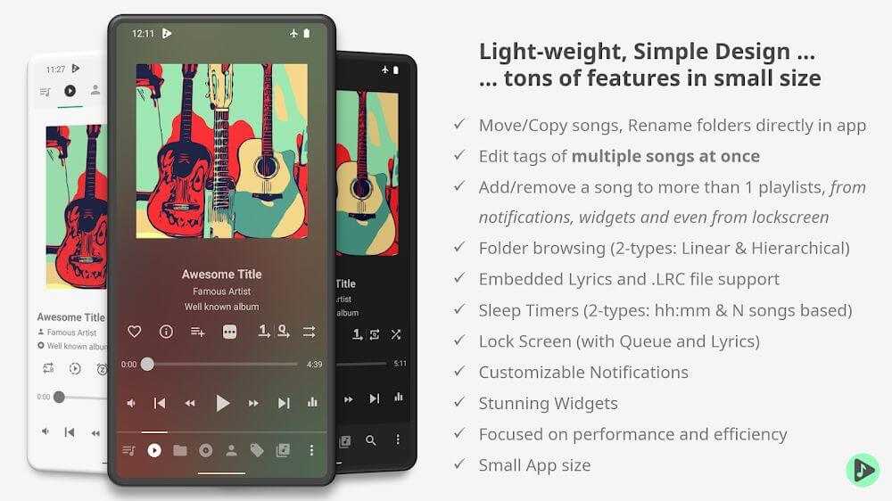 Musicolet Music Player Mod Ảnh chụp màn hình 0