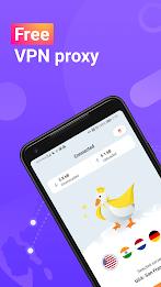 VPN Duck — Fast and Secure ဖန်သားပြင်ဓာတ်ပုံ 0