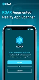 ROAR Augmented Reality App Tangkapan skrin 1