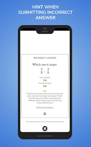 Fraction for beginners Captura de tela 3
