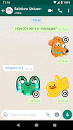 Animals Stickers WAStickerApps ဖန်သားပြင်ဓာတ်ပုံ 3