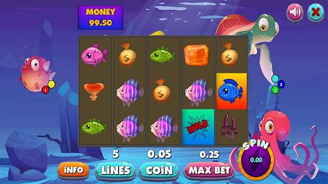 Jackpot underwater City slots Скриншот 0