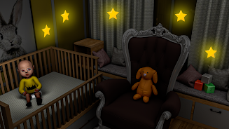 Scary Baby Pink Horror Game 3D Ekran Görüntüsü 1