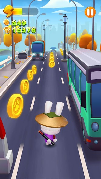 Run Talking Ninja Run! Mod Ảnh chụp màn hình 3