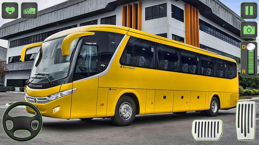 Coach Bus Simulator 3d Offline Capture d'écran 1