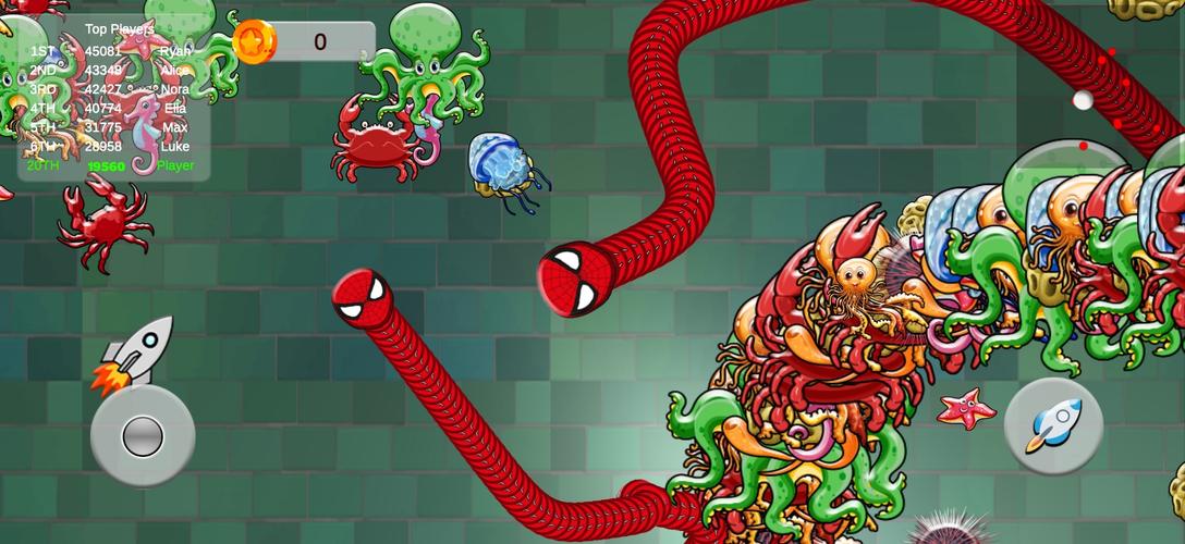 Snake Zone.io Slither Worm應用截圖第0張