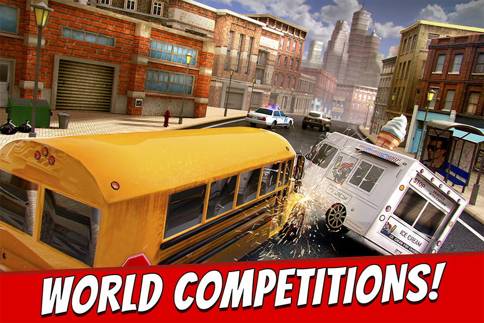 Top Bus Racing Derby Simulator Tangkapan skrin 1