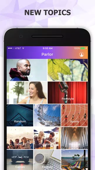 Parlor - Social Talking App Ảnh chụp màn hình 3