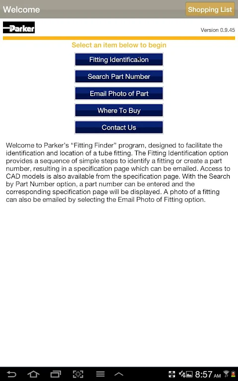 Fitting Finder ภาพหน้าจอ 0