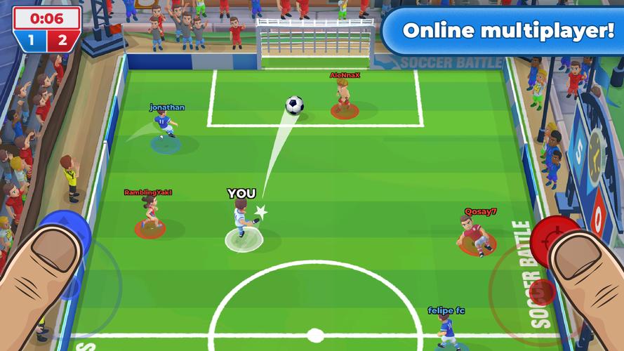 Soccer Battle Schermafbeelding 0