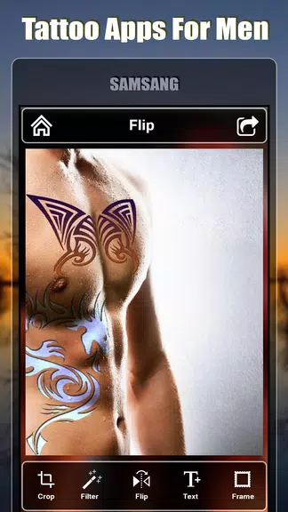 Tattoo design apps for men Schermafbeelding 0