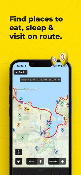 HiiKER: App mapas trilha Captura de tela 3