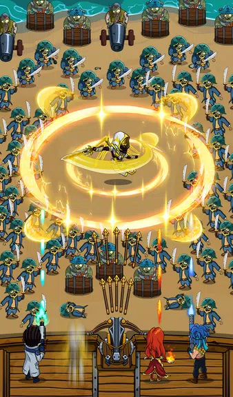 Zombie War Idle Defense Game Zrzut ekranu 0