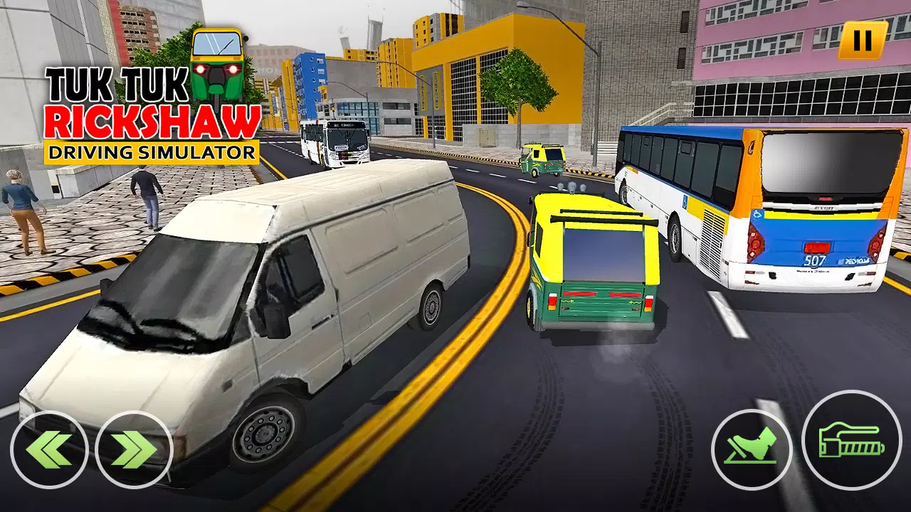 Tuk Tuk Rickshaw Auto Driving 스크린샷 2