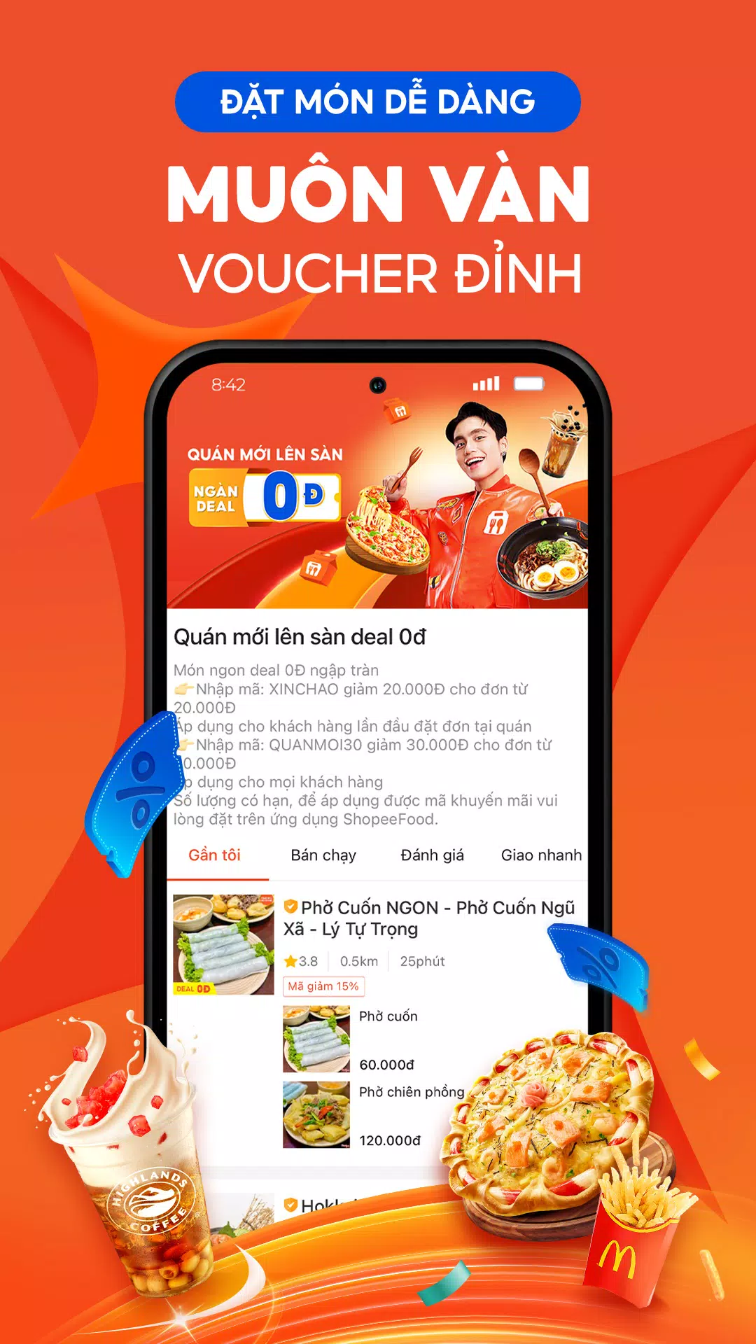 ShopeeFood - Ứng dụng giao món應用截圖第3張
