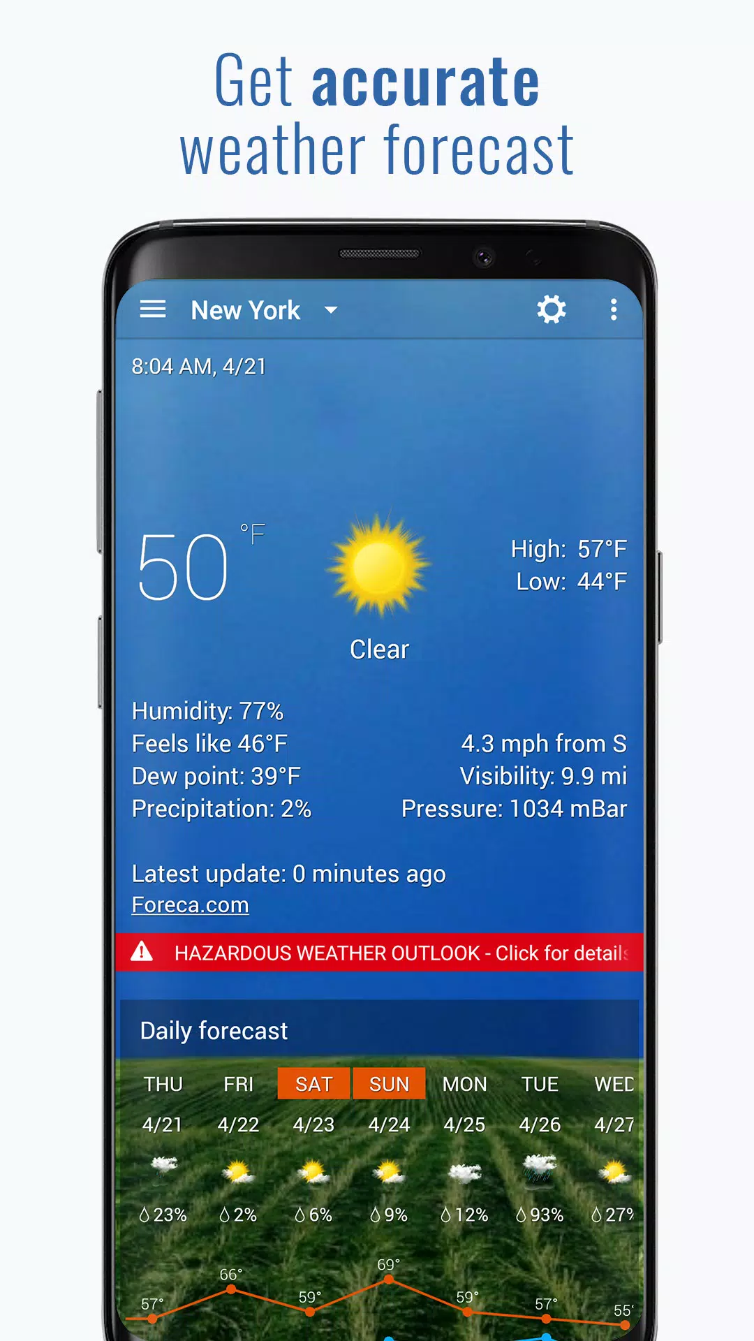 Digital Clock & World Weather Captura de pantalla 1