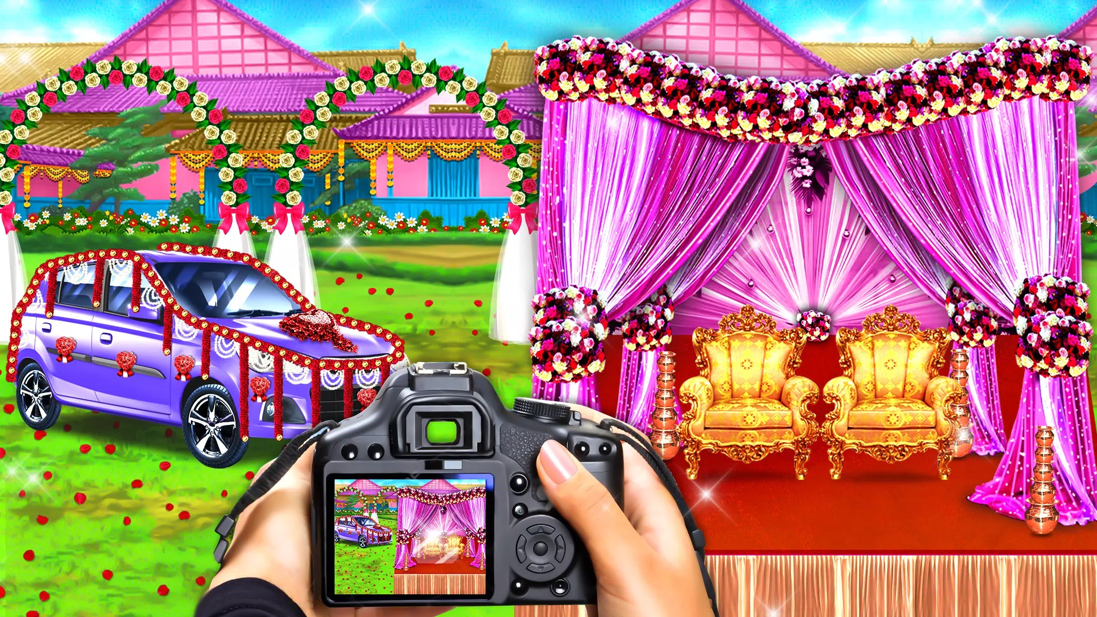 Cute Girl Wedding Game Schermafbeelding 3