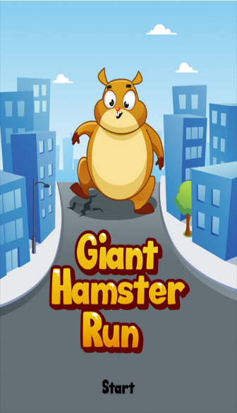 Giant Hamster Run Ảnh chụp màn hình 0