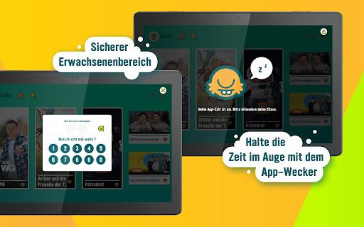 KiKA-Player: Videos für Kinder Ekran Görüntüsü 1