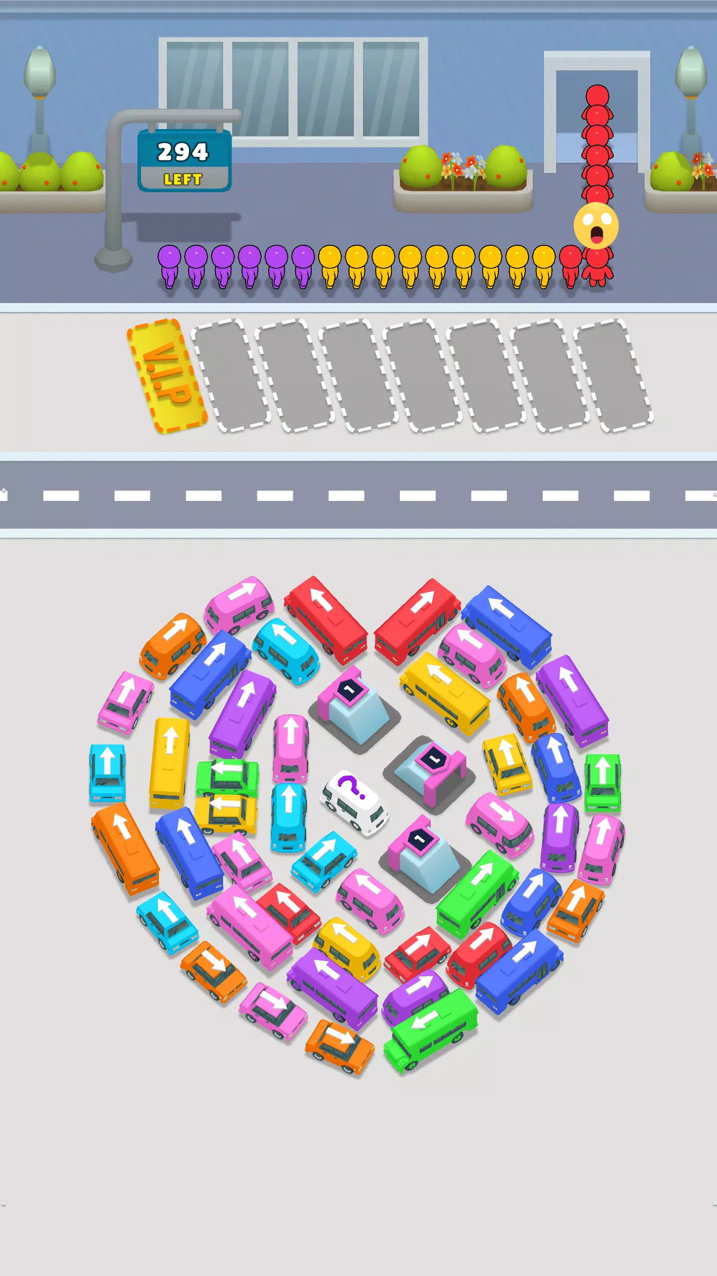 Bus Match Puzzle: Bus Shuffle Tangkapan skrin 2