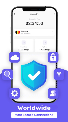 Guardify VPN - Safe Guardify Captura de tela 2