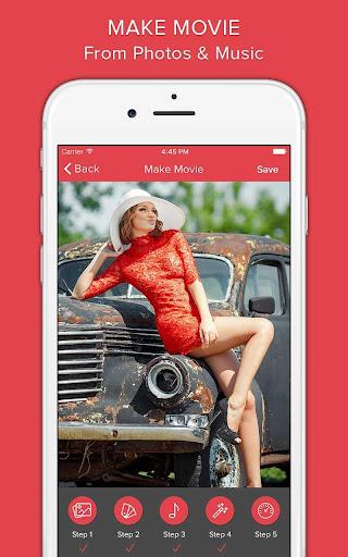 Movie Maker - Photo Video Maker With Music スクリーンショット 3